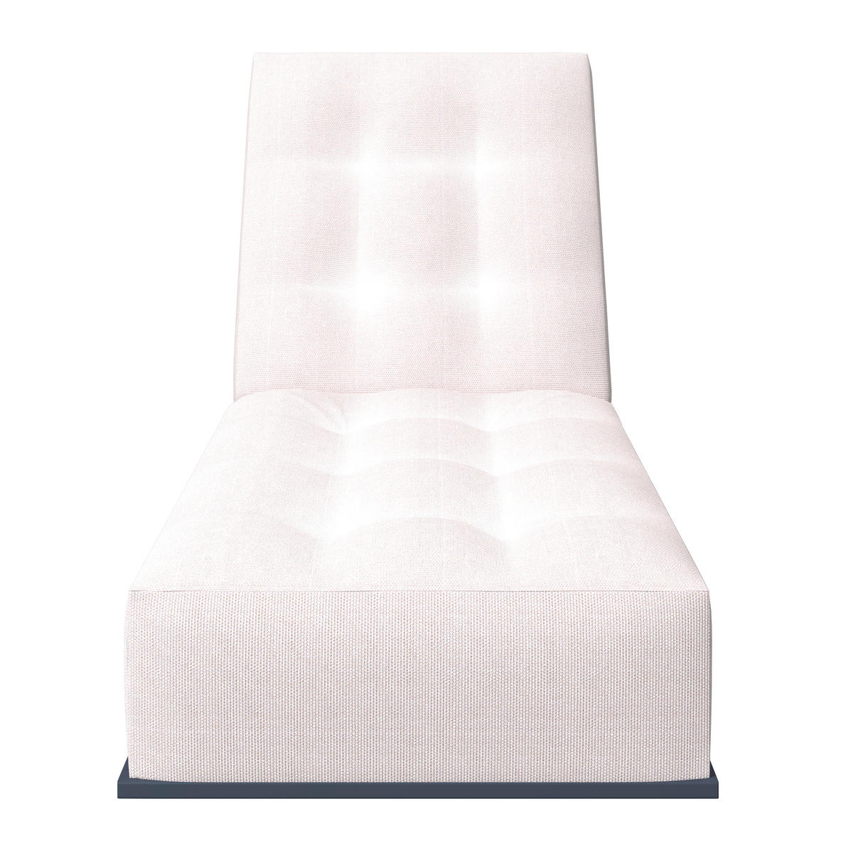 ZÁHRADNÉ LEŽADLO kov - biela/antracitová, Modern, kov (200/31/75cm) - Ambia Garden