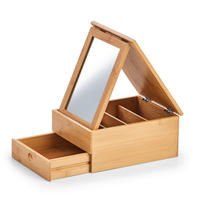 SCHMUCKKÄSTCHEN - Naturfarben, Basics, Holz (25/19/12cm) - Zeller Present