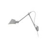 WANDLEUCHTE STAY 58/54,5 cm   - Grau, Design, Metall (58/54,5cm) - Nordlux