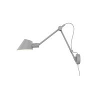 WANDLEUCHTE STAY 58/54,5 cm   - Grau, Design, Metall (58/54,5cm) - Nordlux