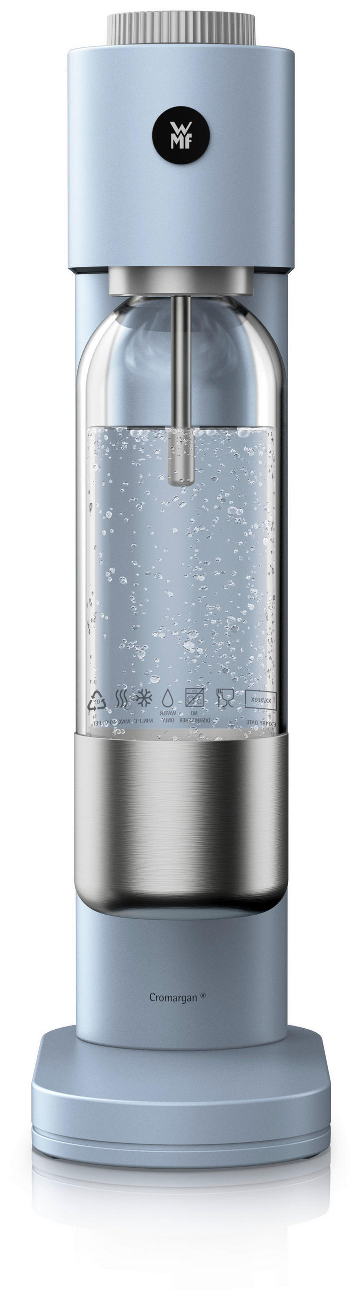 WASSERSPRUDLER Wassersprudler  - Pastellblau, Basics, Metall (29,3/49,2/17,1cm) - WMF