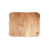 BAGUETTESCHNEIDEBRETT 32/24/2 cm  - Teakfarben, Basics, Holz (32/24/2cm) - Aida