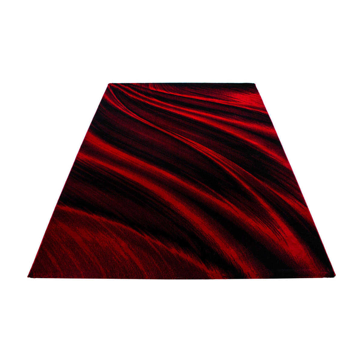 FLACHWEBETEPPICH 140/200 cm Miami Rot  - Rot, Design, Textil (140/200cm) - Novel