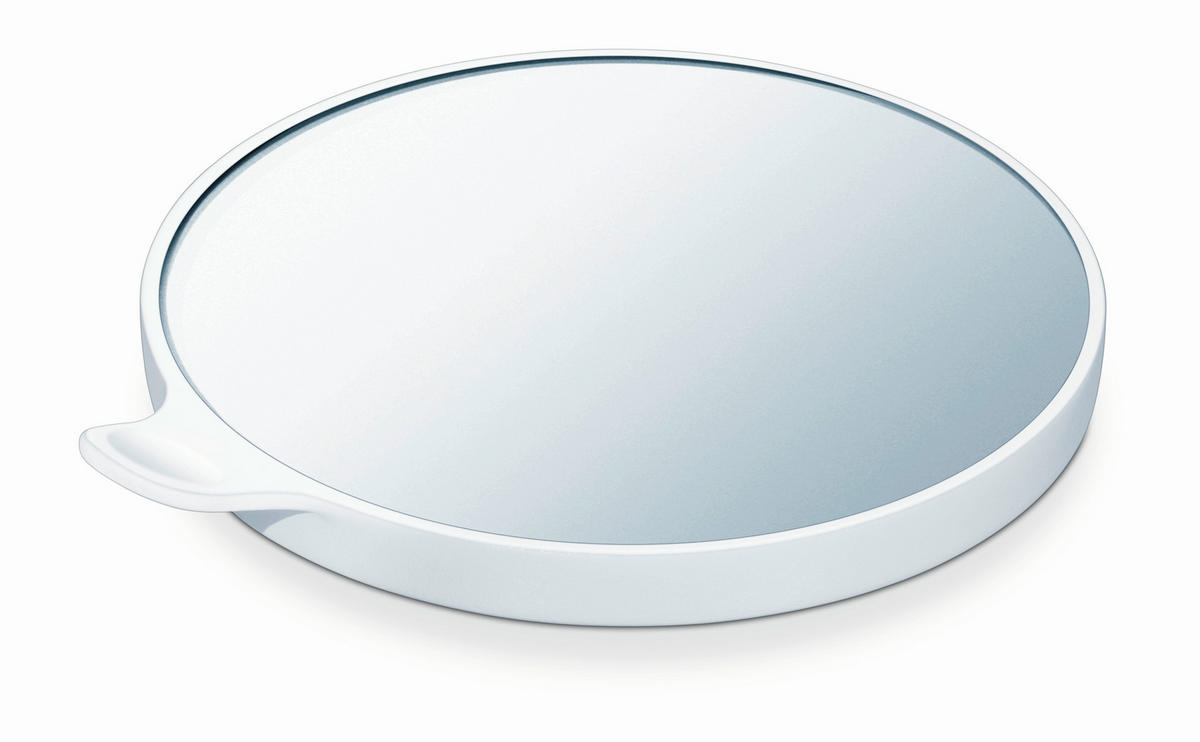 LEUCHTSPIEGEL  - Klar/Weiss, Design, Glas/Kunststoff (20/33,7cm) - Beurer