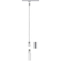 SCHIENENSYSTEM-HÄNGELEUCHTE URail 150 cm   - Chromfarben, Design, Metall (150cm) - Paulmann
