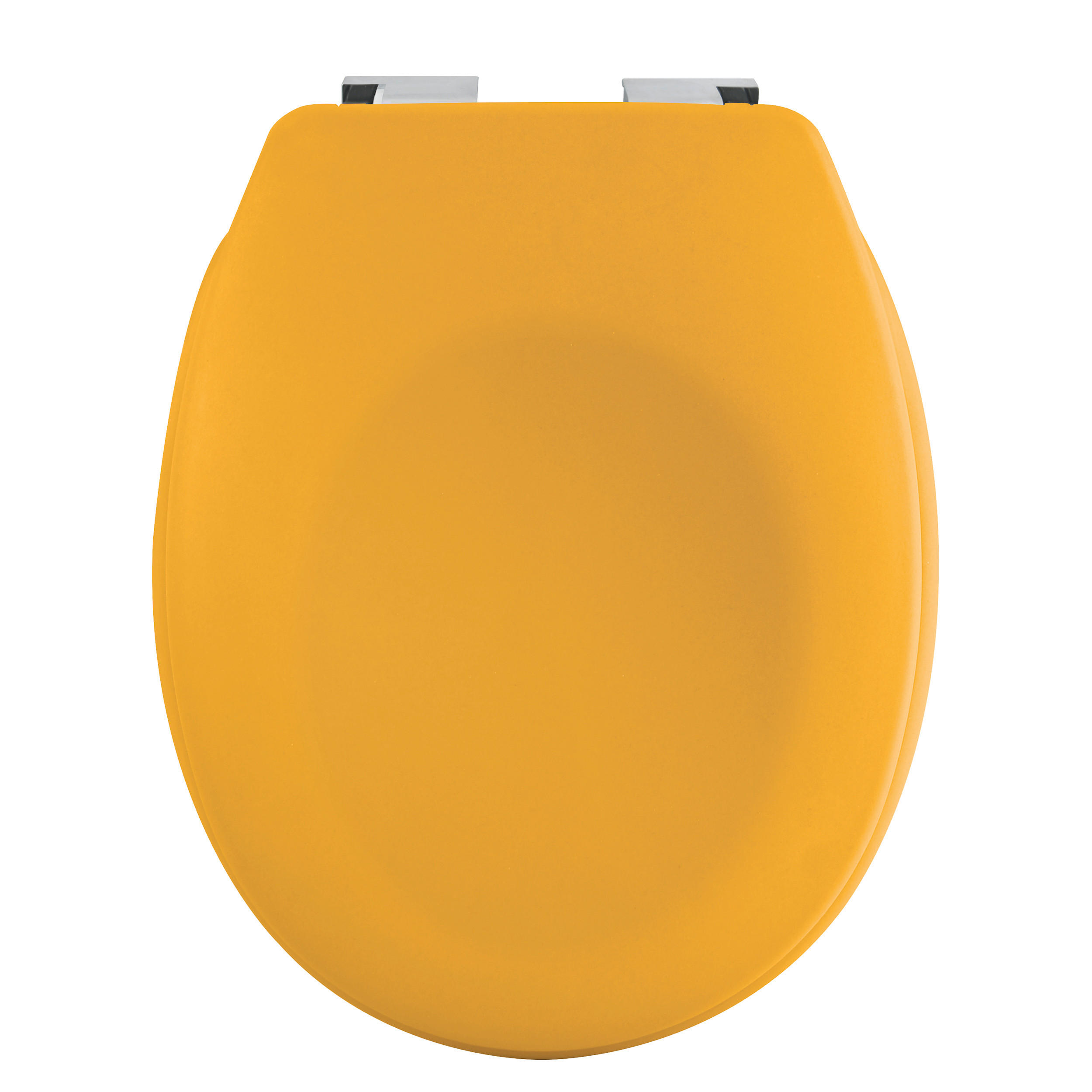 WC-SITZ Dunkelgelb  - Dunkelgelb, Basics, Kunststoff (45.5/37/5.5cm) - Spirella