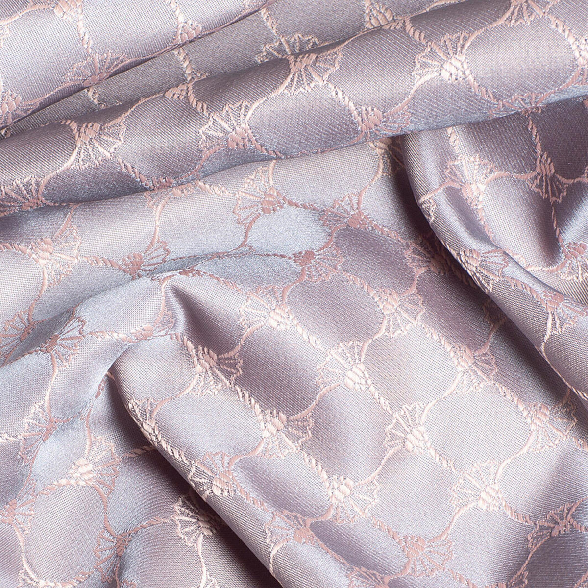 ZÁVĚS S OČKY, neprůsvitné, 140/250 cm - růžová, Design, textil (140/250cm) - Joop!