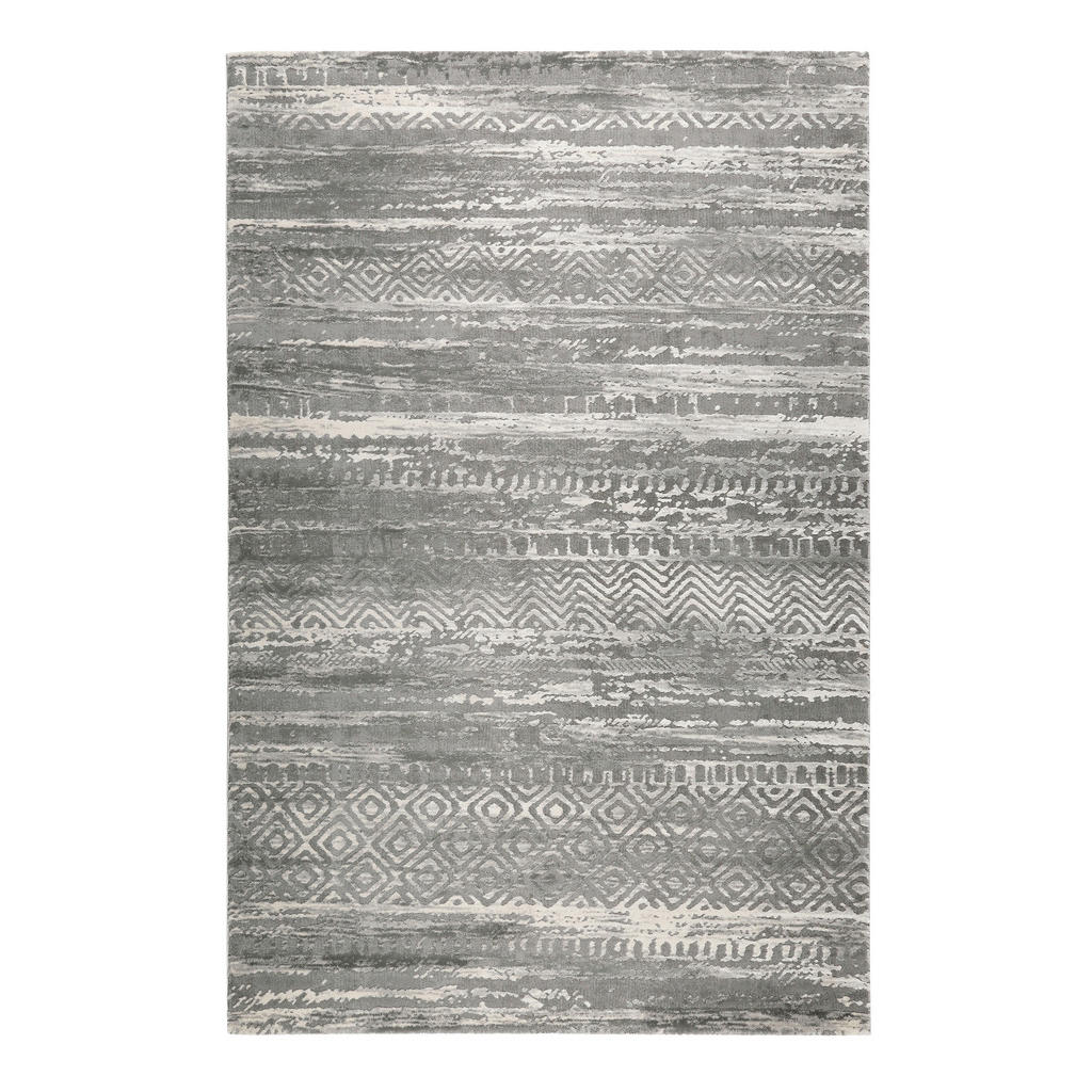 Webteppich Grau Makai 133x200 cm