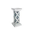 BEISTELLTISCH in Glas, Holzwerkstoff 30,8/30,8/71 cm  - Silberfarben, Trend, Glas/Holzwerkstoff (30,8/30,8/71cm) - Ambia Home