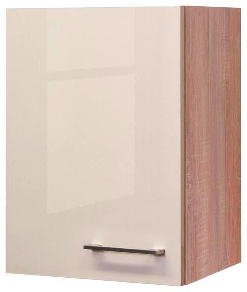KÜCHENOBERSCHRANK 40/54,8/32 cm  in Sonoma Eiche, Kaschmir  - Kaschmir/Edelstahlfarben, MODERN, Holzwerkstoff/Metall (40/54,8/32cm) - FlexWell
