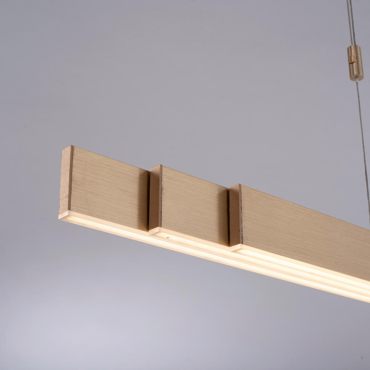 LAMPĂ SUSPENDATĂ CU LED 110-200/5,5/110-200 cm  - Design, plastic/metal (110-200/5,5/110-200cm)