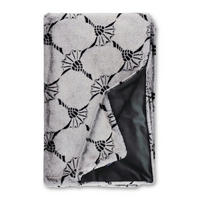 PLAID CALM CORNFLOWER 130/170 cm  - Schwarz/Weiß, Basics, Textil (130/170cm) - Joop!