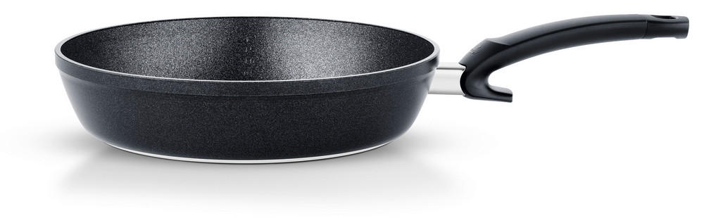 SET TIGANJA  2 dela  - crna, Osnovno, staklo/metal - Fissler