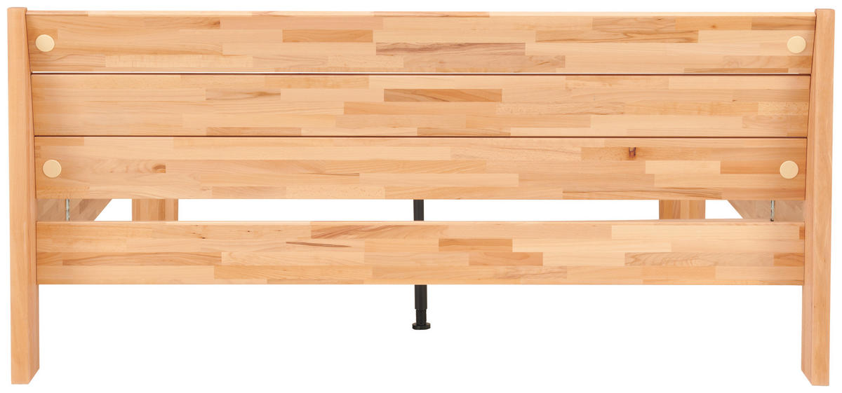 POSTELJA 180 cm   x 200 cm  , les bukev (jedrovina)  - bukev (jedrovina), Moderno, les (180/200cm) - MID.YOU