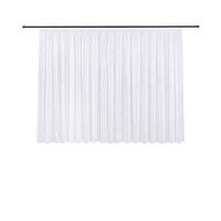 FERTIGSTORE  transparent  450/175 cm   - Beige, Basics, Textil (450/175cm)