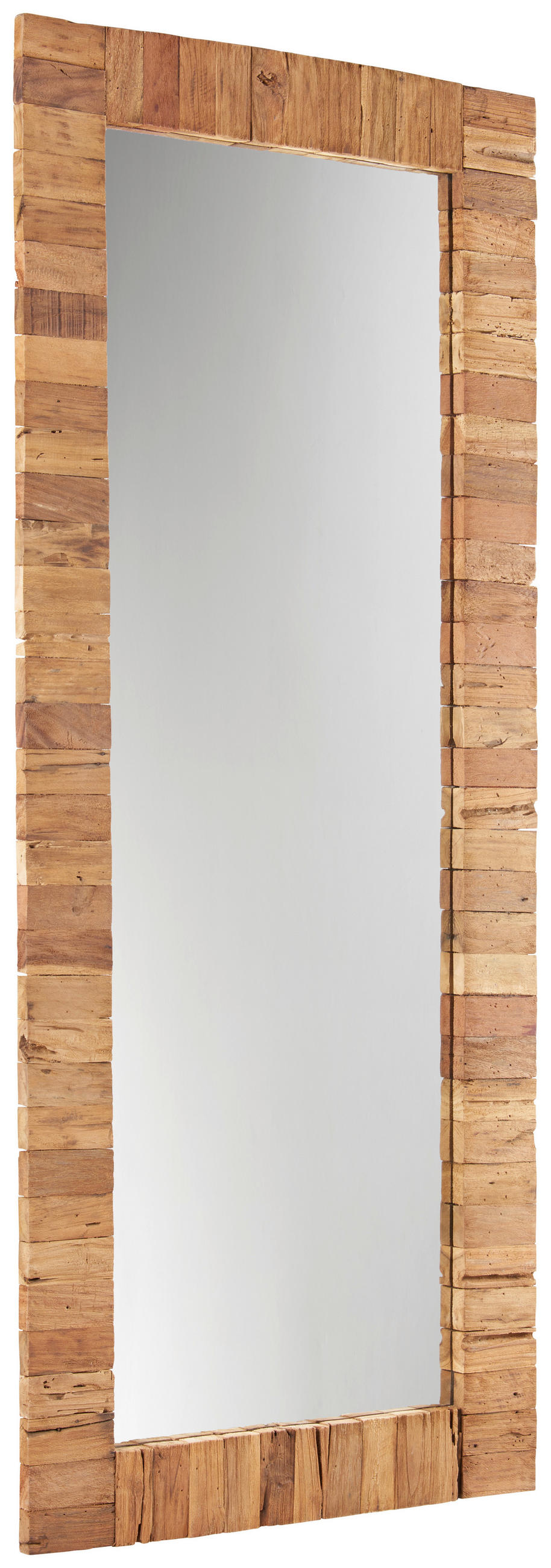 WANDSPIEGEL 70/170/4 cm    in rechteckig  - Naturfarben, Trend, Glas/Holz (70/170/4cm) - Landscape