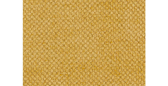ECKSOFA  in Flachgewebe Gelb  204/341 cm  - Gelb/Schwarz, Design, Textil/Metall (204/341cm) - Xora