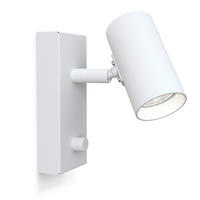 VÄGGLAMPA Tyson 6,5/16,2/18,8 cm   - vit, Design, metall (6,5/16,2/18,8cm) - Belid