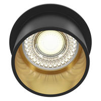 AUFBAULEUCHTE - Goldfarben/Schwarz, Trend, Metall (6,8/5,5cm) - MAYTONI