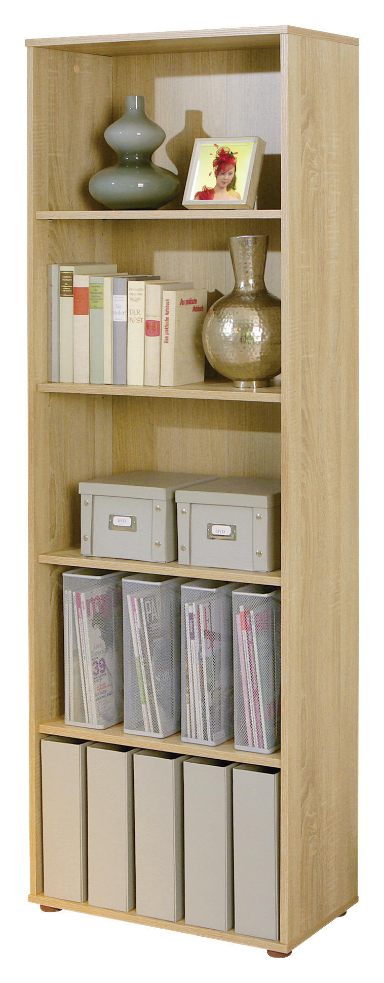 REGAL Sonoma Eiche  - Sonoma Eiche, Basics, Holzwerkstoff/Kunststoff (60/180/30cm) - MID.YOU