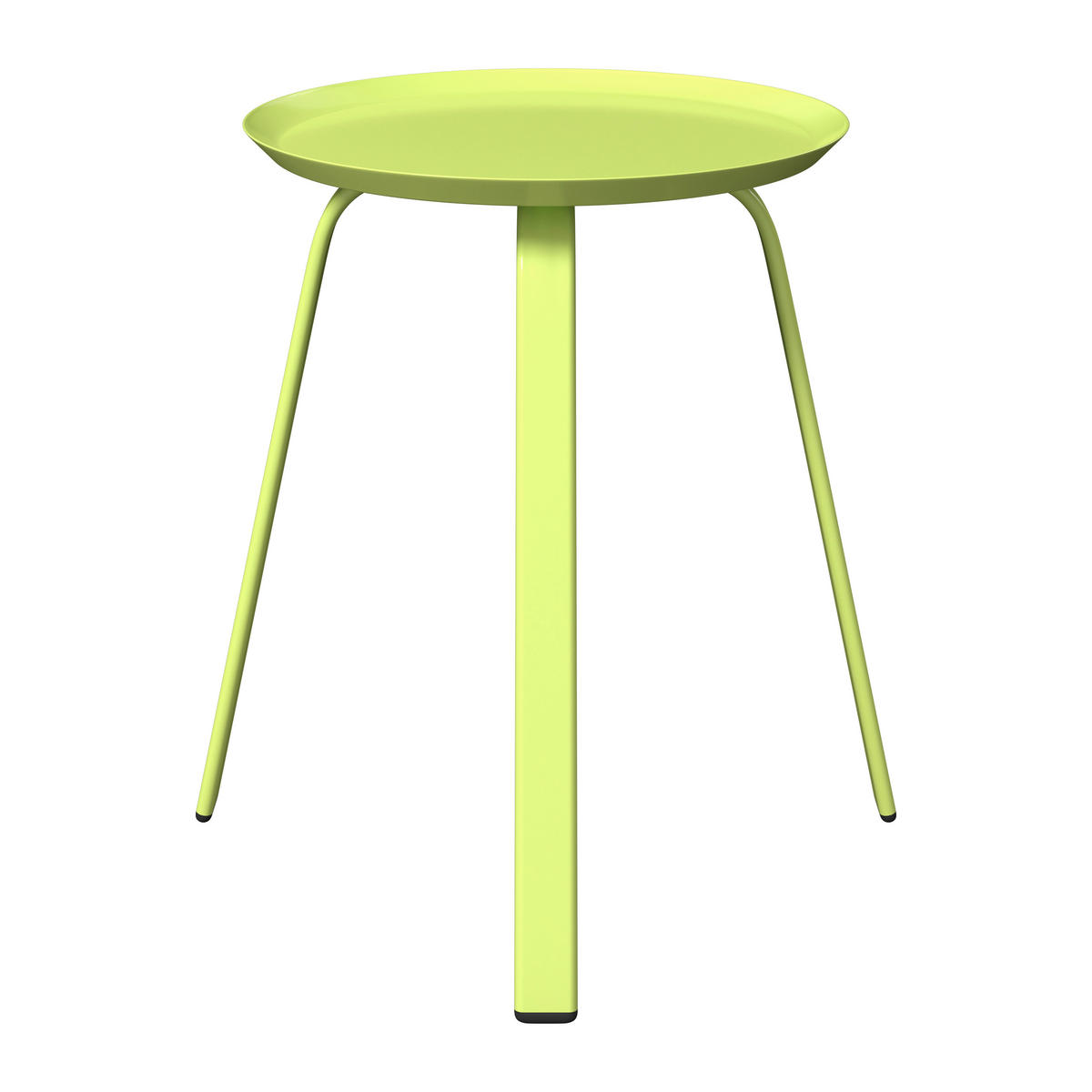 BEISTELLTISCH in Metall 40/40/46 cm  - Hellgelb, Design, Metall (40/40/46cm) - Ambia Garden