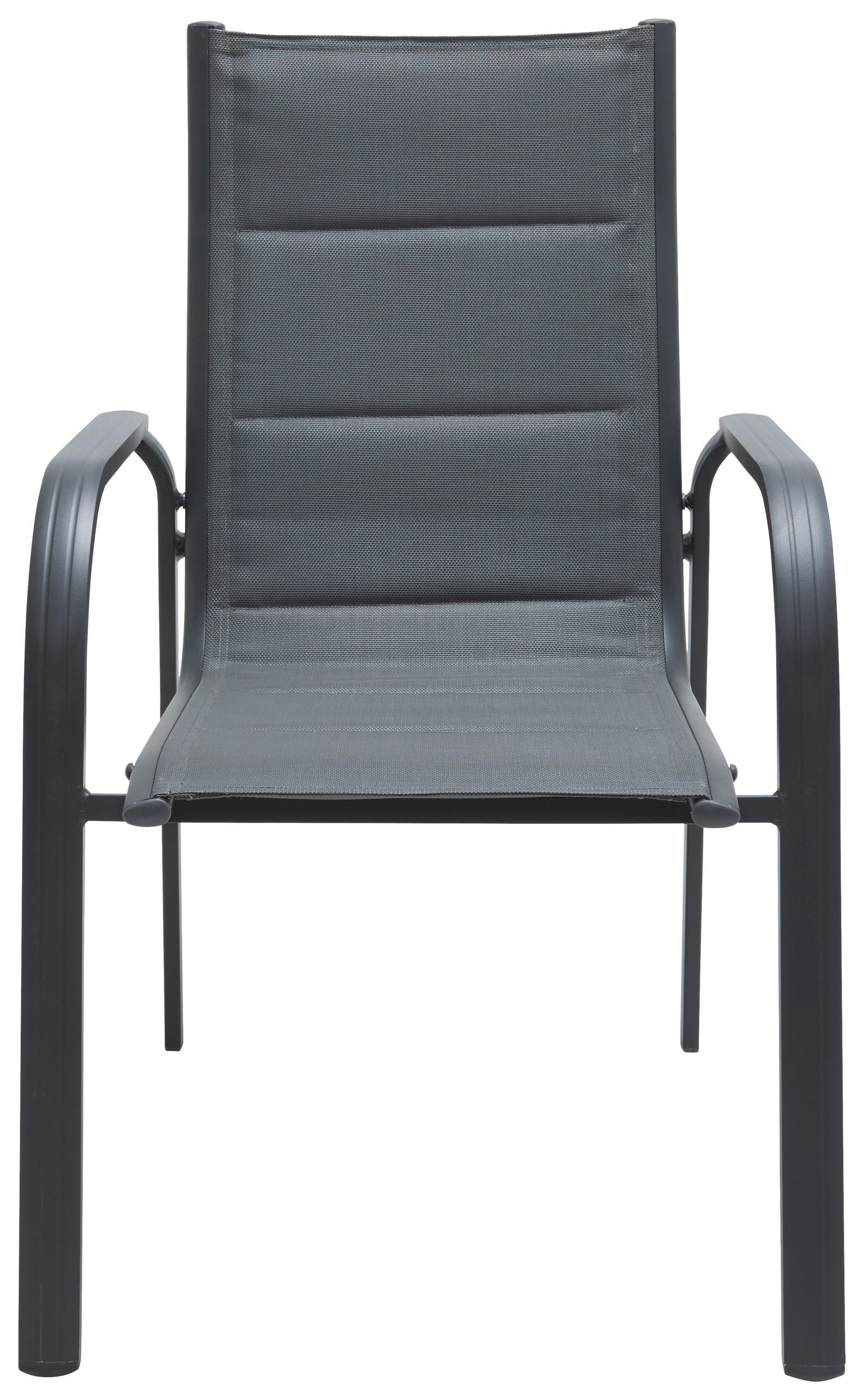 STOL aluminij antracit - antracit, Moderno, kovina/tekstil (60/94/68cm) - Ambia Garden