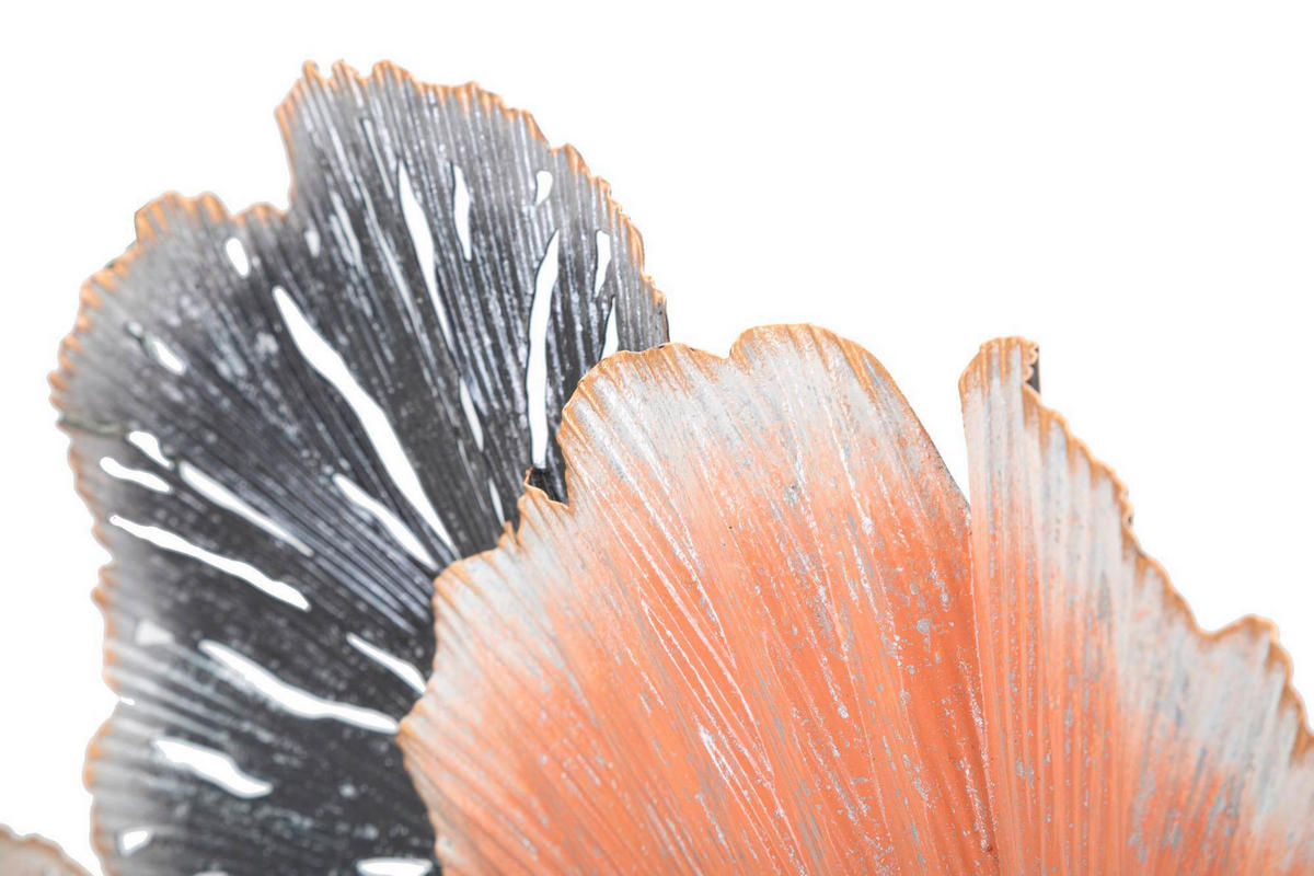 Wanddeko Soty Metall  - Blau/Goldfarben, Basics, Metall (93/53/7.5cm)