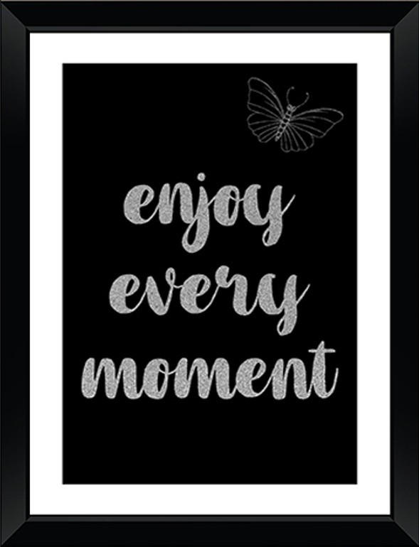 BILD Text  - Multicolor, Basics, Textil (30/40/1.5cm) - Euroart