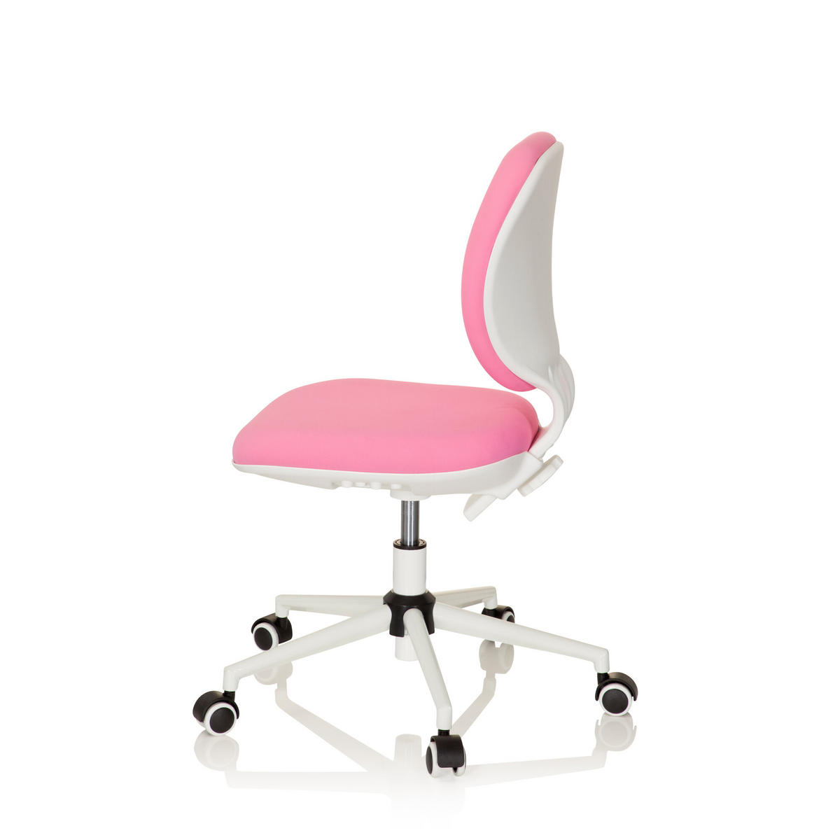 MLADINSKI VRTLJIVI STOL umetna masa pink  - pink, Basics, umetna masa (43/82-95/56cm) - MID.YOU