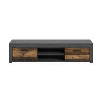TV-BÄNK 160/37/40 cm  - svart/antracit, Design, trämaterial/plast (160/37/40cm) - MID.YOU