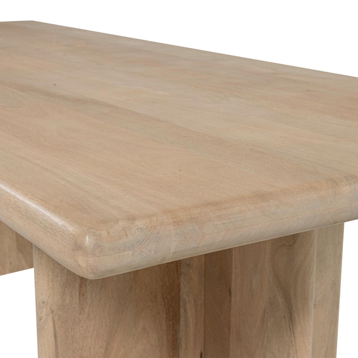 ESSTISCH 220/90/76 cm Echtholz  Holz in verschiedenen Größen erhältlich rechteckig Naturfarben  - Naturfarben, MODERN, Holz (220/90/76cm) - Livetastic