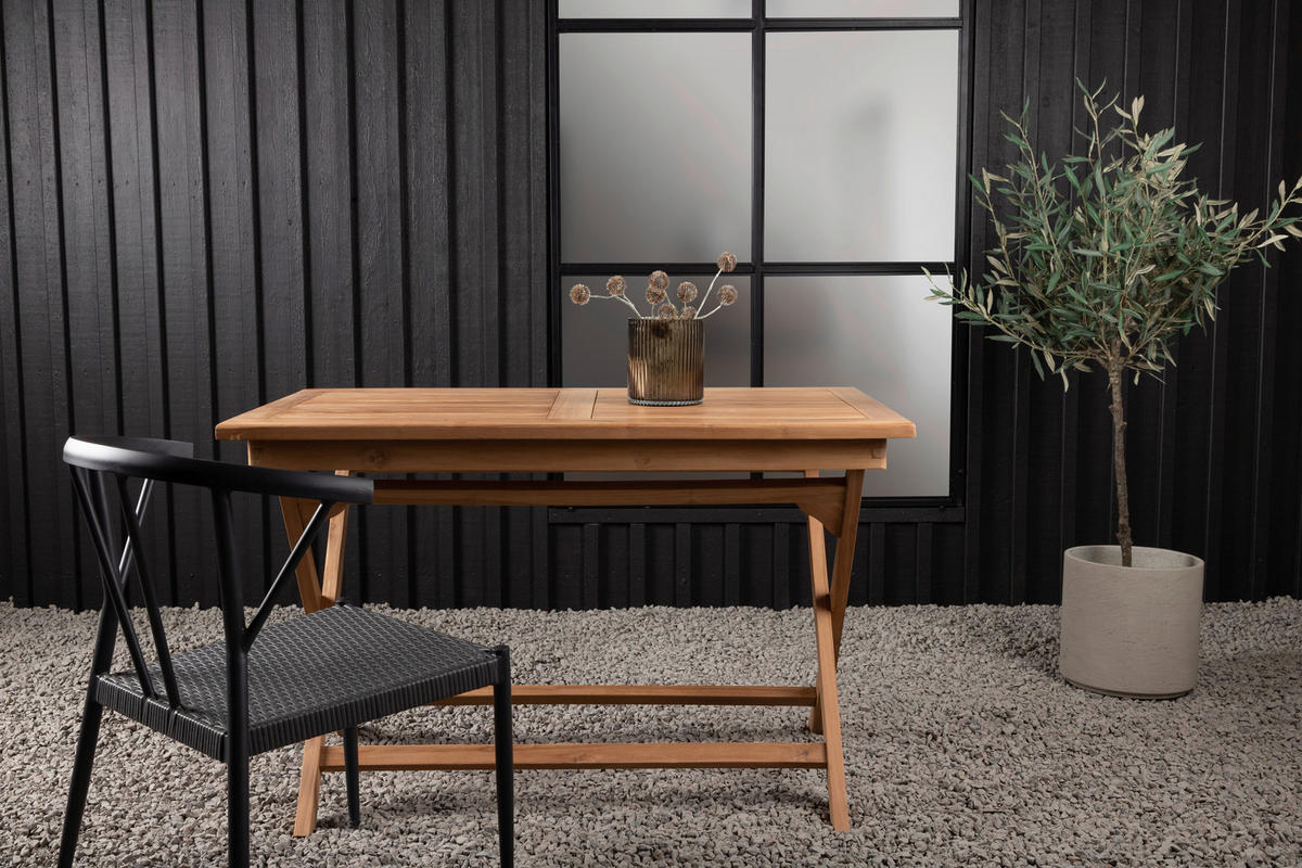 GARTENTISCH 120/70/75 cm Holz  - Teakfarben, KONVENTIONELL, Holz (120/70/75cm) - Gardenson