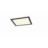 LED-DECKENLEUCHTE   - Schwarz/Weiß, Design, Kunststoff/Metall (30/4,2/30cm) - Trio Leuchten