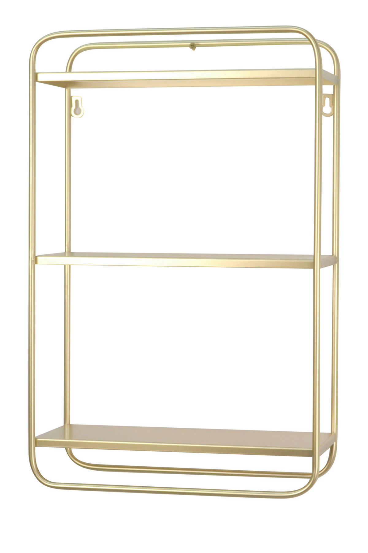 WANDREGAL  - Goldfarben, Design, Metall (36/56/15cm) - MID.YOU