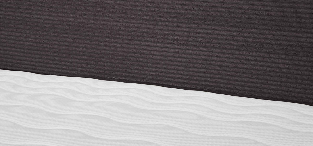 BOXSPRINGBETT 160/200 cm  in Mokka  - Schwarz/Mokka, Konventionell, Holz/Textil (160/200cm) - Carryhome
