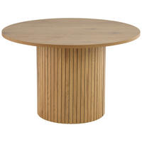 ESSTISCH in Holzwerkstoff 120/120/75 cm  - Eichefarben, Design, Holzwerkstoff (120/120/75cm) - home24