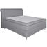 BOXSPRINGBETT in Grau - Alufarben/Grau, KONVENTIONELL, Textil/Metall (180/200cm) - Welnova BOXSPRINGBETT in Grau - Alufarben/Grau, KONVENTIONELL, Textil/Metall (180/200cm) - Welnova