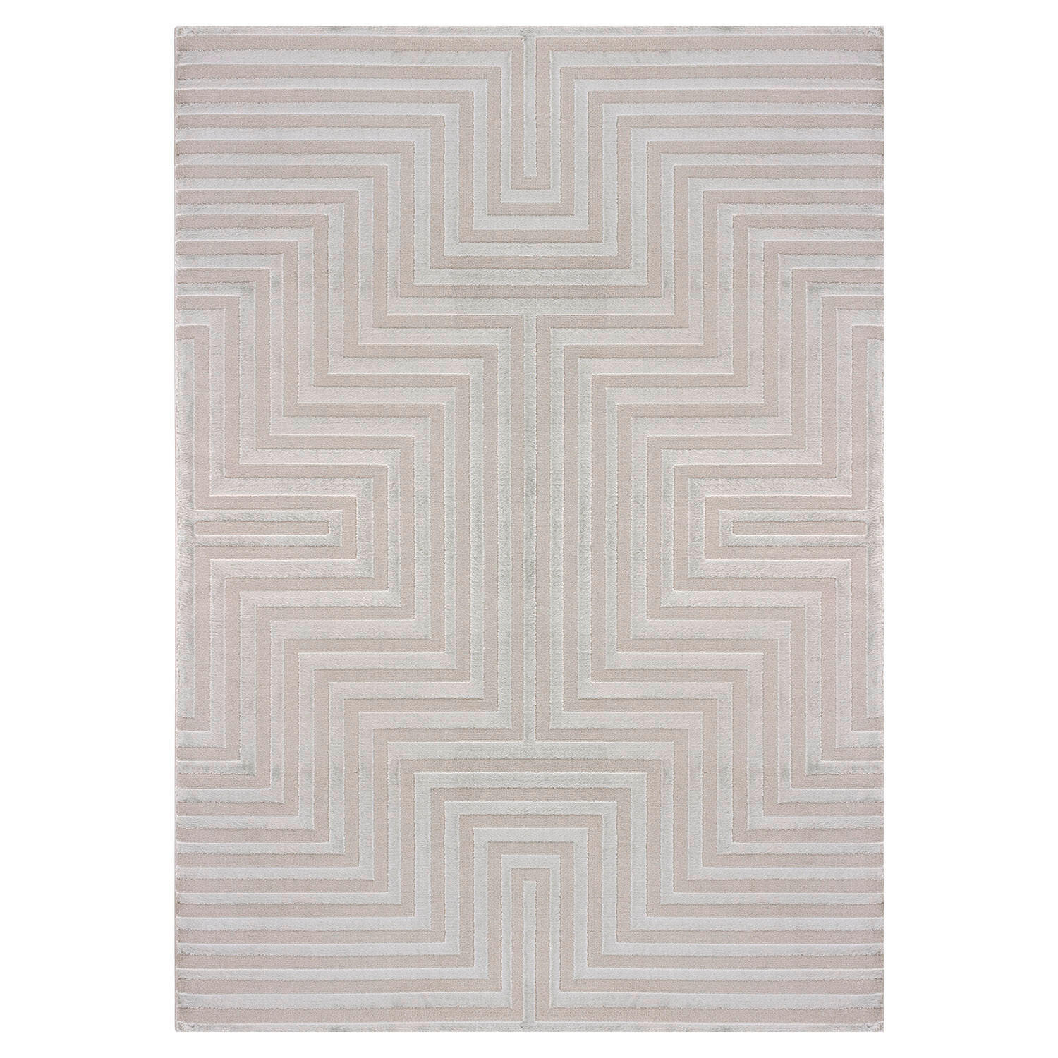 WEBTEPPICH 280/370 cm Sahara Silberfarben  - Silberfarben, Design, Textil (280/370cm) - Novel