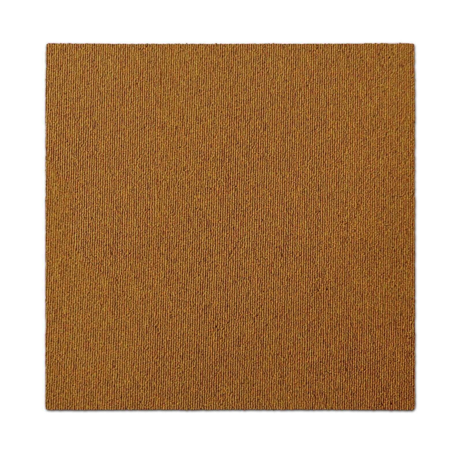Floordirekt Teppichfliese Lyonn Gelb 50x50 cm