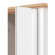 GARDEROBE 5-teilig  in 260/194,5/41 cm  - Weiß/Eiche Artisan, Basics, Holzwerkstoff (260/194,5/41cm) - Carryhome