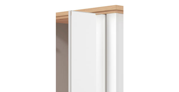 GARDEROBE 5-teilig  in 260/194,5/41 cm  - Weiß/Eiche Artisan, Basics, Holzwerkstoff (260/194,5/41cm) - Carryhome