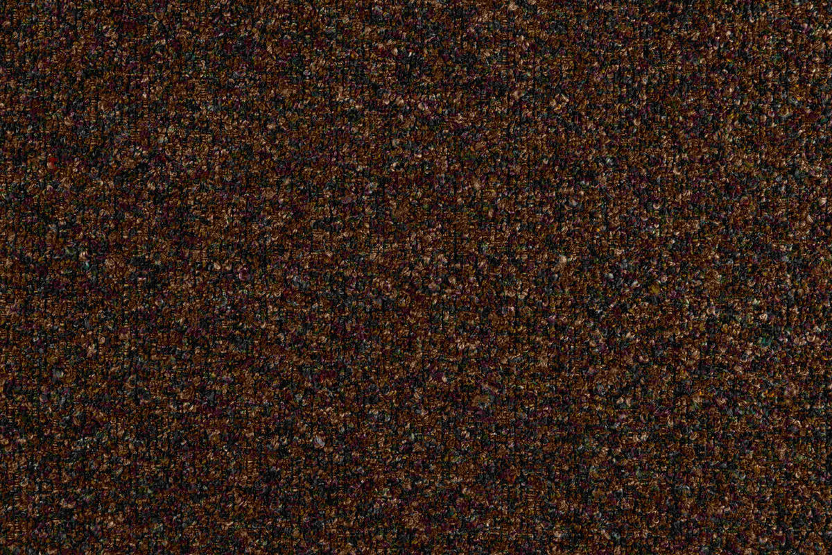 ECKSOFA  in Chenille Braun  340/190 cm  - Schwarz/Braun, Design, Kunststoff/Textil (340/190cm) - Belluti