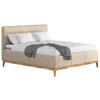 POLSTERBETT Lattenrost, Bettkasten, Matratzen 160/200 cm  in Beige  - Eichefarben/Anthrazit, MODERN, Holz/Holzwerkstoff (160/200cm) - MID.YOU