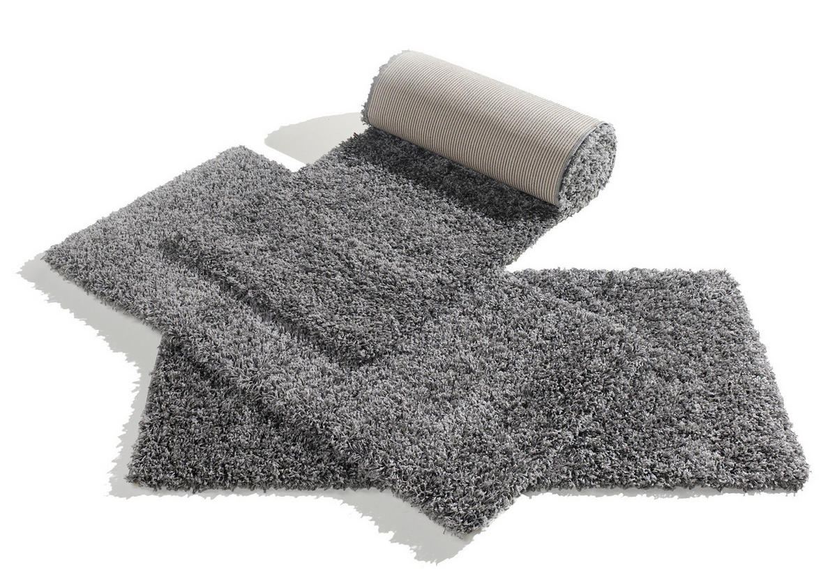 HOCHFLORTEPPICH 160/230 cm FASHION SHAGGY Grau  - Grau, Basics, Textil (160/230cm) - Novel