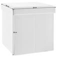 SITZBOX in Textil, Holzwerkstoff Schwarz  - Schwarz, Basics, Holzwerkstoff/Textil (38/38/38cm) - Carryhome
