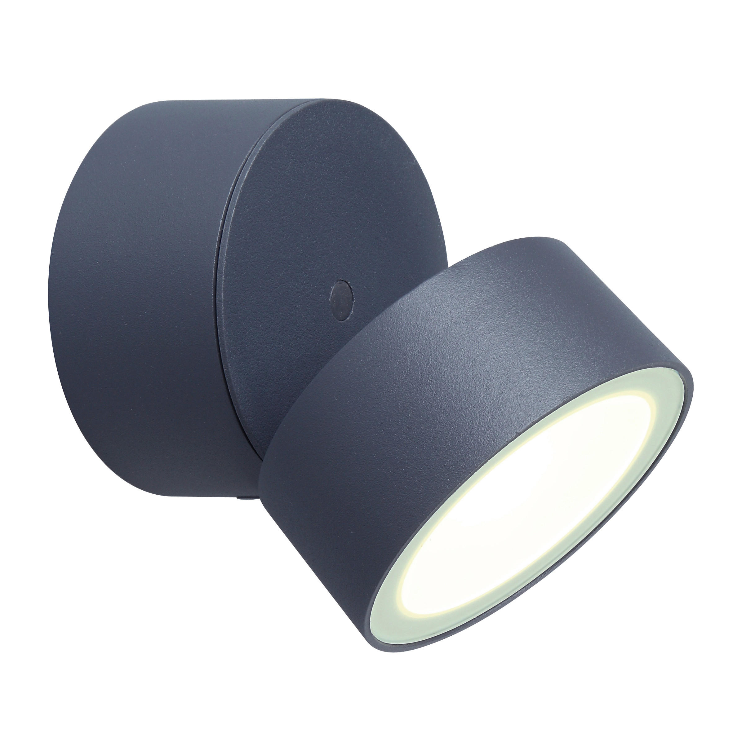 KÜLTÉRI FALILÁMPA - antracit, Basics, fém (9,4cm)