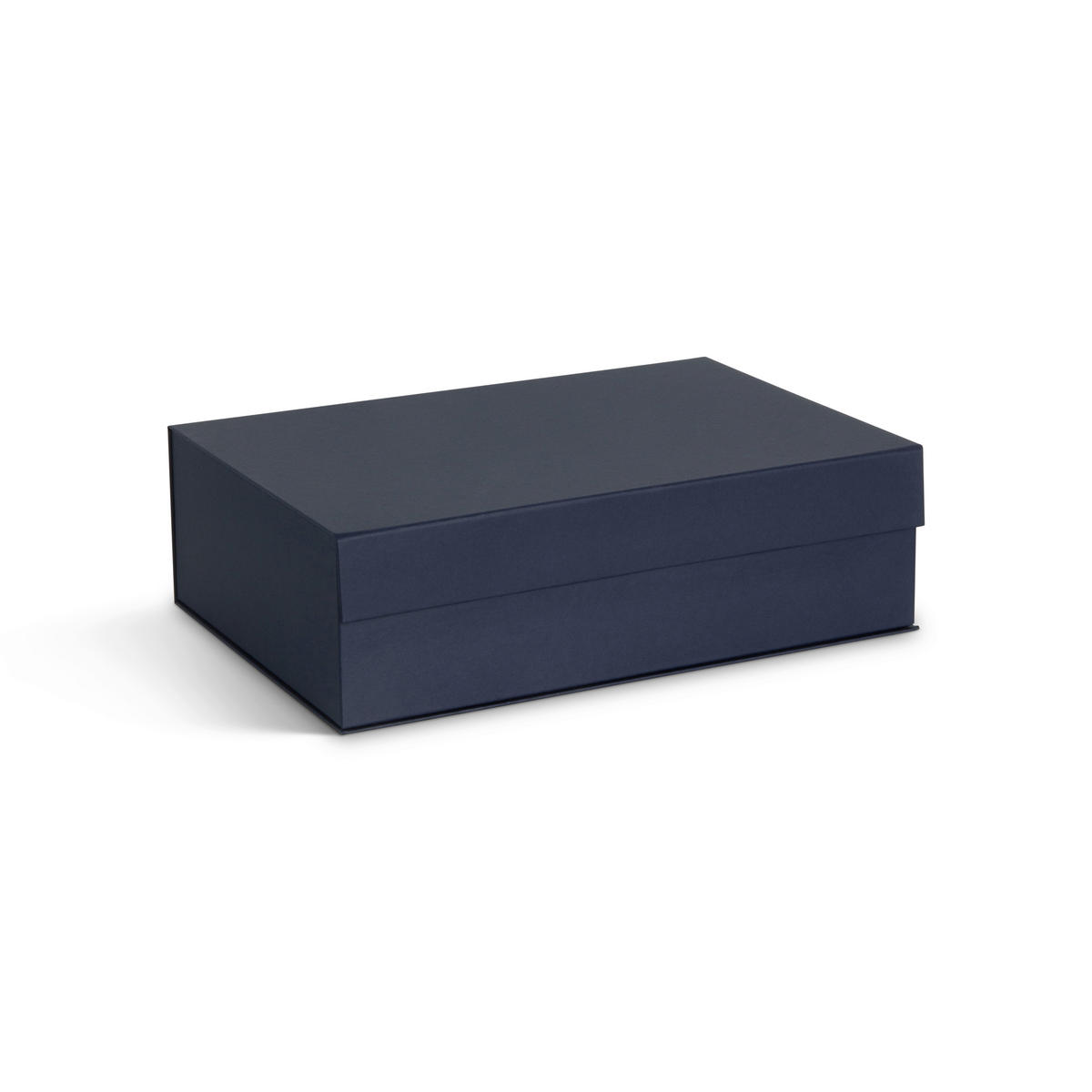 AUFBEWAHRUNGSBOX    29.5/42.5/13 cm  - Dunkelblau, Basics, Karton/Papier (29.5/42.5/13cm)