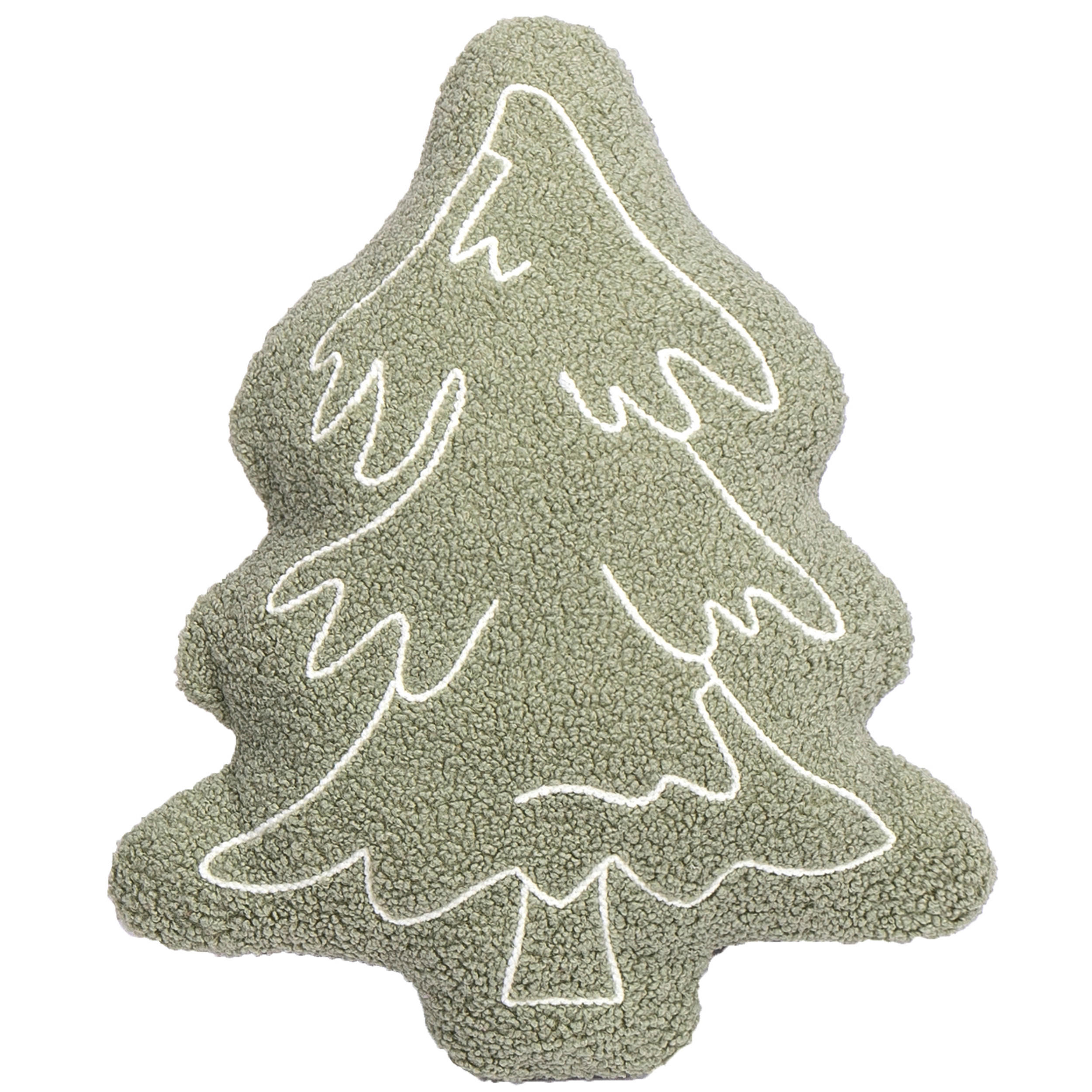 ZIERKISSEN  - Mintgrün, LIFESTYLE, Textil (32/42cm) - X-Mas