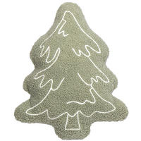 ZIERKISSEN  - Mintgrün, LIFESTYLE, Textil (32/42cm) - X-Mas