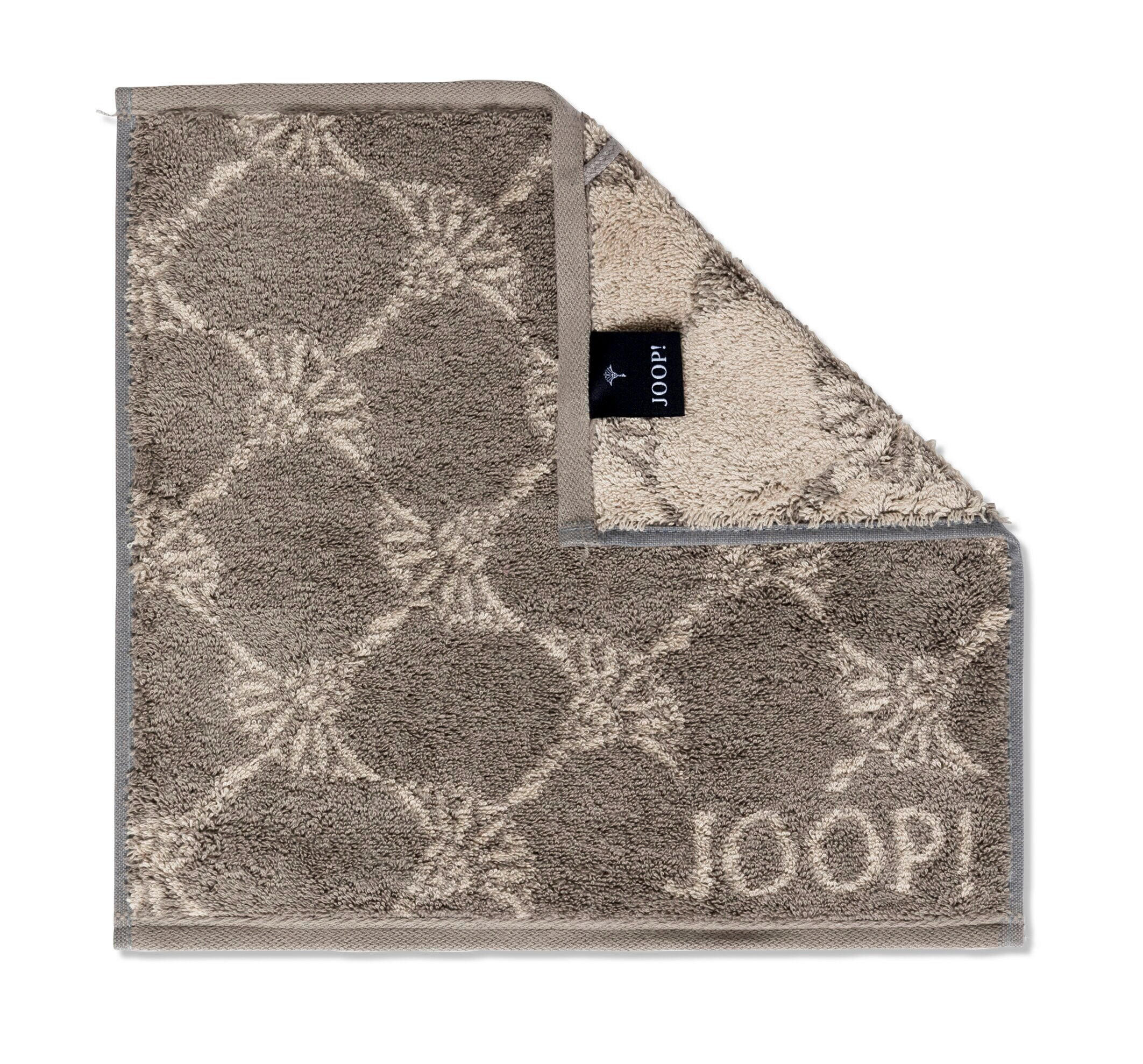 SEIFTUCHSET 30/30 cm JOOP! CLASSIC Graphitfarben 3-teilig  - Graphitfarben, Basics, Textil (30/30cm) - Joop! Living